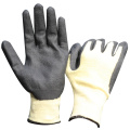 NMSAFETY cut resistant use nitrile foam palm gloves